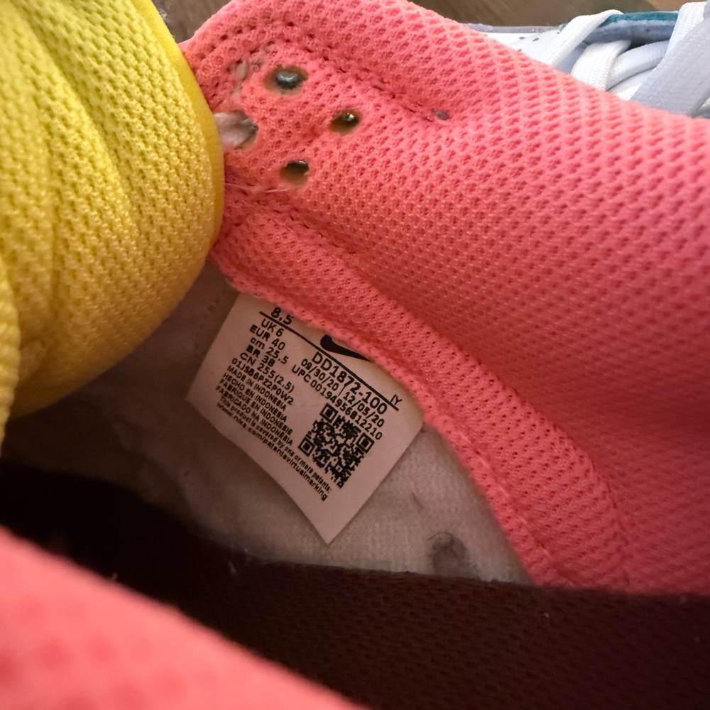 Women’s multicolored sneakers - Picture 6 of 6